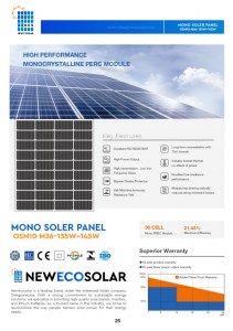 MONO-SOLER-PANEL-OSM10-M36–135W~145W