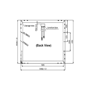 Monocrystalline-Silicon-Soler-Panel-OS-M36-10W-30W-backview