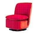 POLTRONA CLIO – VELLUTO ROSSO