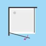 Doccia 601-30, 80 x 80 x h 185 cm