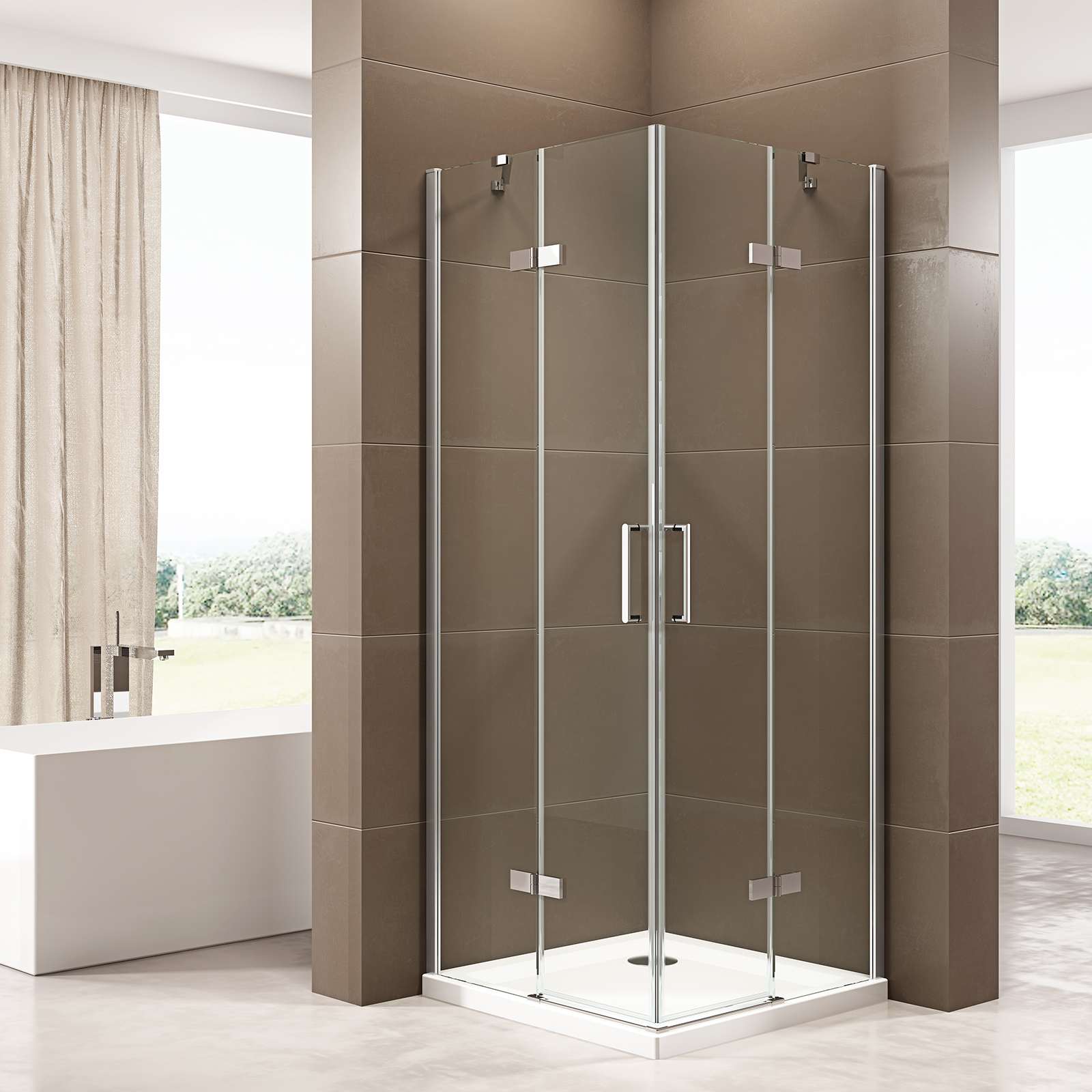 Doccia 6311, 90 x 90 x h 190 cm