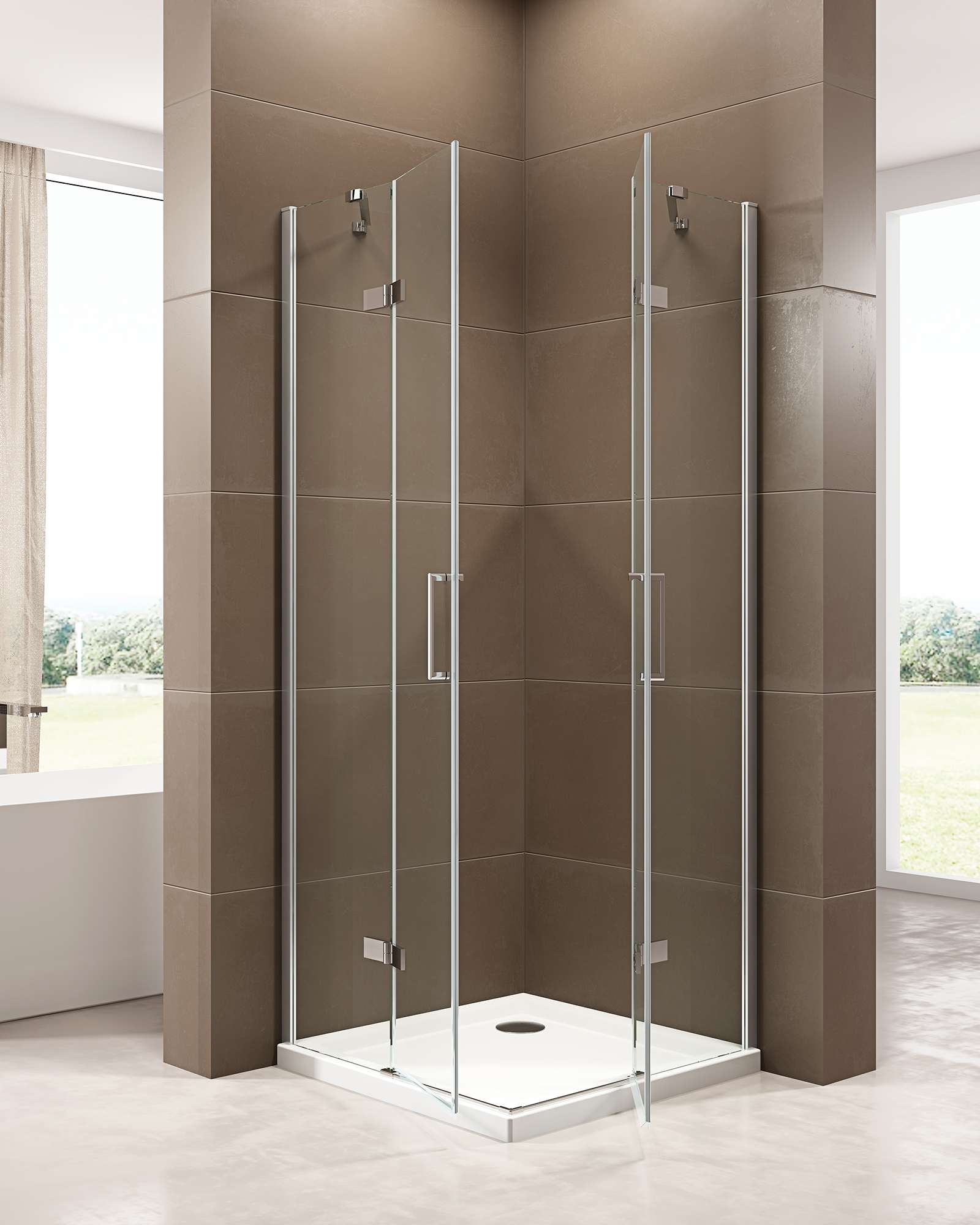 Doccia 6311, 90 x 90 x h 190 cm