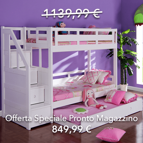 LETTO ALICE BIANCO