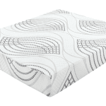 Materasso Tempo Cotone una piazza e mezza 120cm, Memory 4,5 cm, 700 molle, 9 zone differenziate