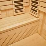 SAUNA 1800: 1370 x 1332 x 1940mm