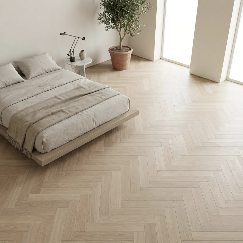 PARQUET SPINA ITALIANA – Rovere Plancetta Bianca – Verniciata Opaca –