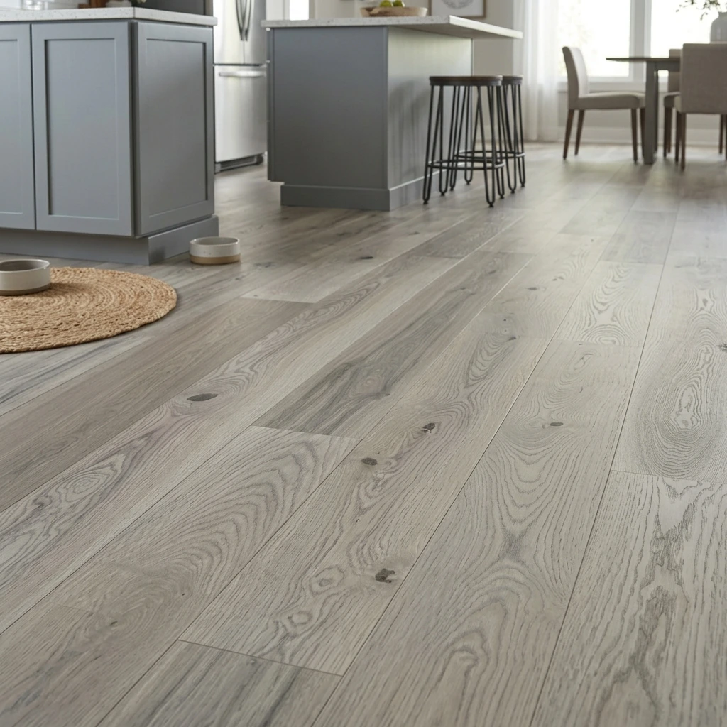 Frassino 3 Strip – Verniciato Opaco Grigio – Spazzolato – Stock residuo: 15 mq – Offerta: € 316,41