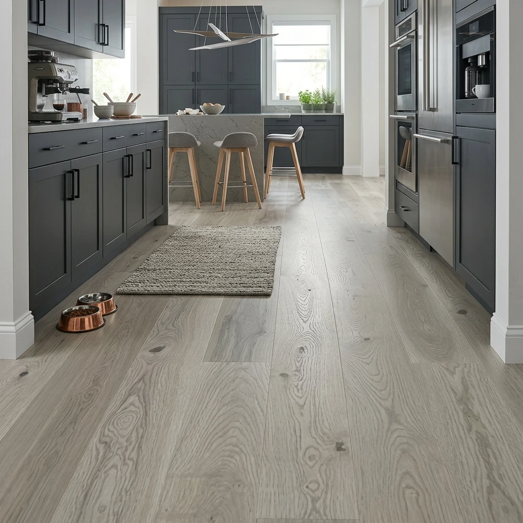 Frassino 3 Strip – Verniciato Opaco Grigio – Spazzolato – Stock residuo: 15 mq – Offerta: € 316,41