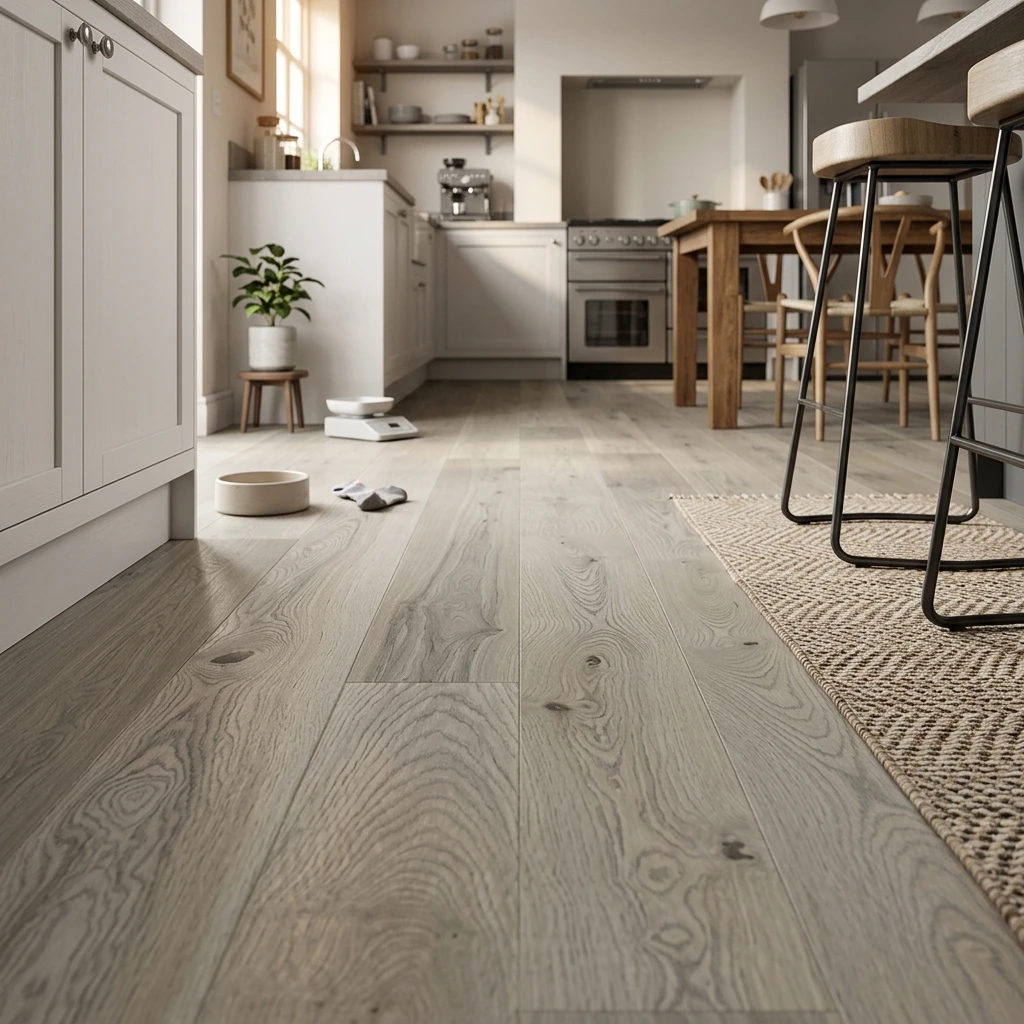 Frassino 3 Strip – Verniciato Opaco Grigio – Spazzolato – Stock residuo: 15 mq – Offerta: € 316,41