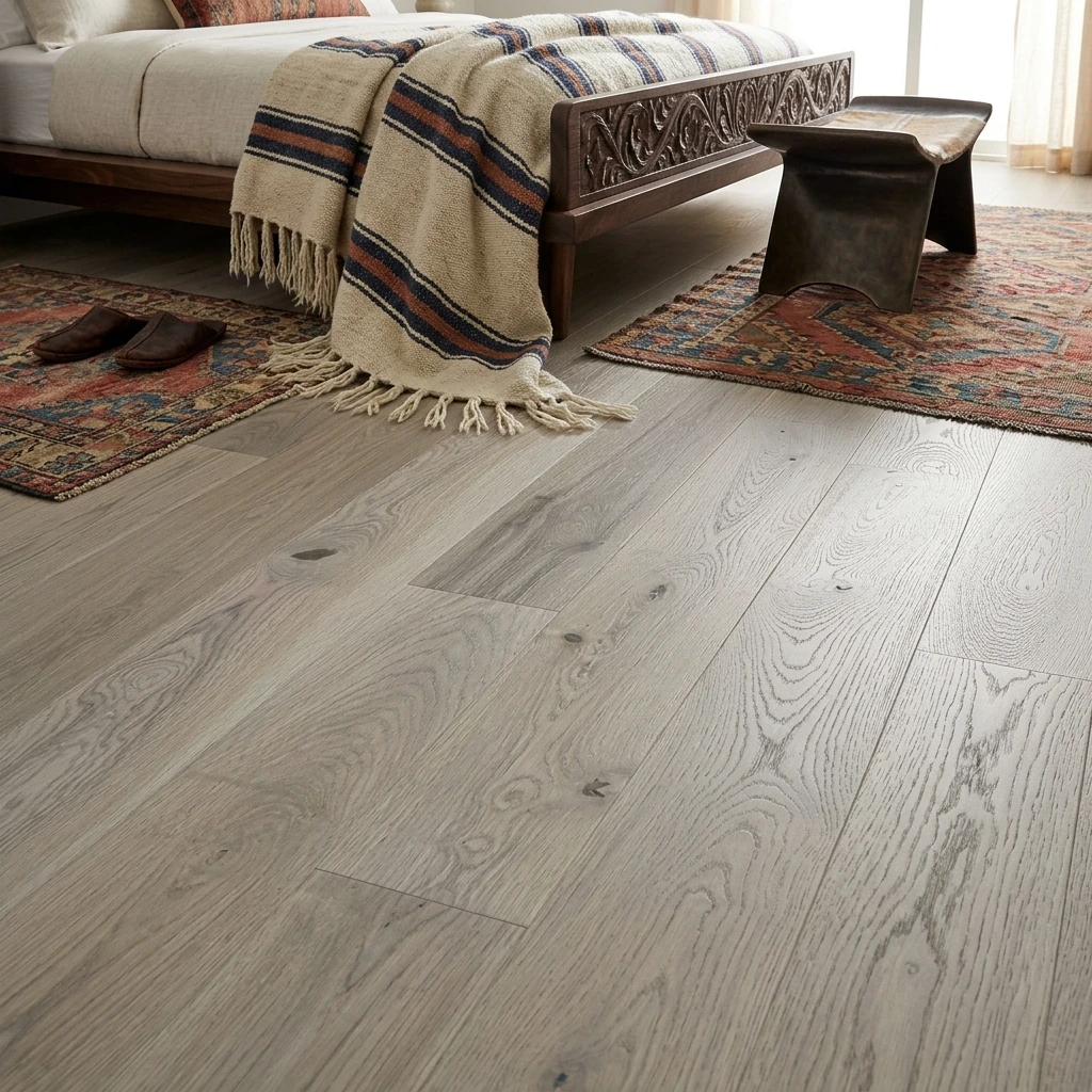 Frassino 3 Strip – Verniciato Opaco Grigio – Spazzolato – Stock residuo: 15 mq – Offerta: € 316,41