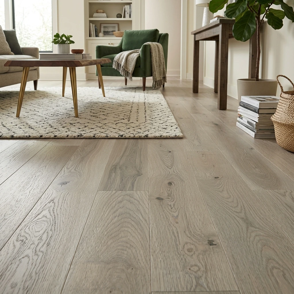 Frassino 3 Strip – Verniciato Opaco Grigio – Spazzolato – Stock residuo: 15 mq – Offerta: € 316,41