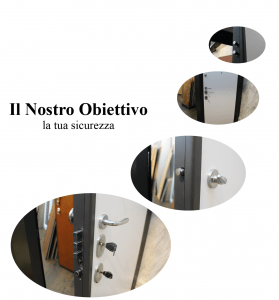 Porta Blindata Classe 4 ENERGY, NEW, 90×210 cm, Cilindro a ghigliottina con Blocco Serratura