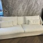 DIVANO VERLAIN 2 POSTI BIANCO – 185 x 96 x 75 cm