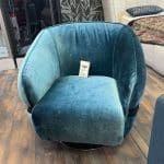 POLTRONA FANNY – VELLUTO BLU