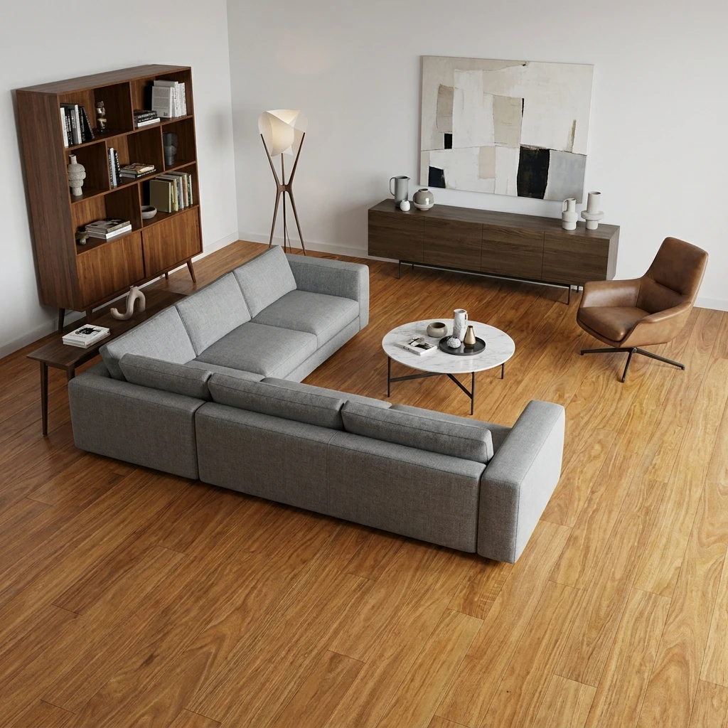 NEW DOGA SPC ROVERE NATURALE – PIETRA RICOSTRUITA – 5mm+1mm
