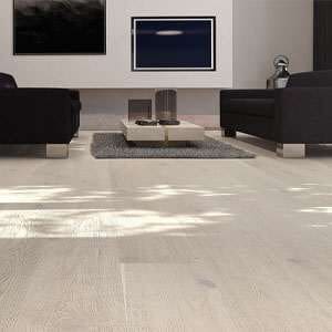 PARQUET PREFINITI – Rovere 1 Strip – Crema – Verniciato Opaco – Spazzolato