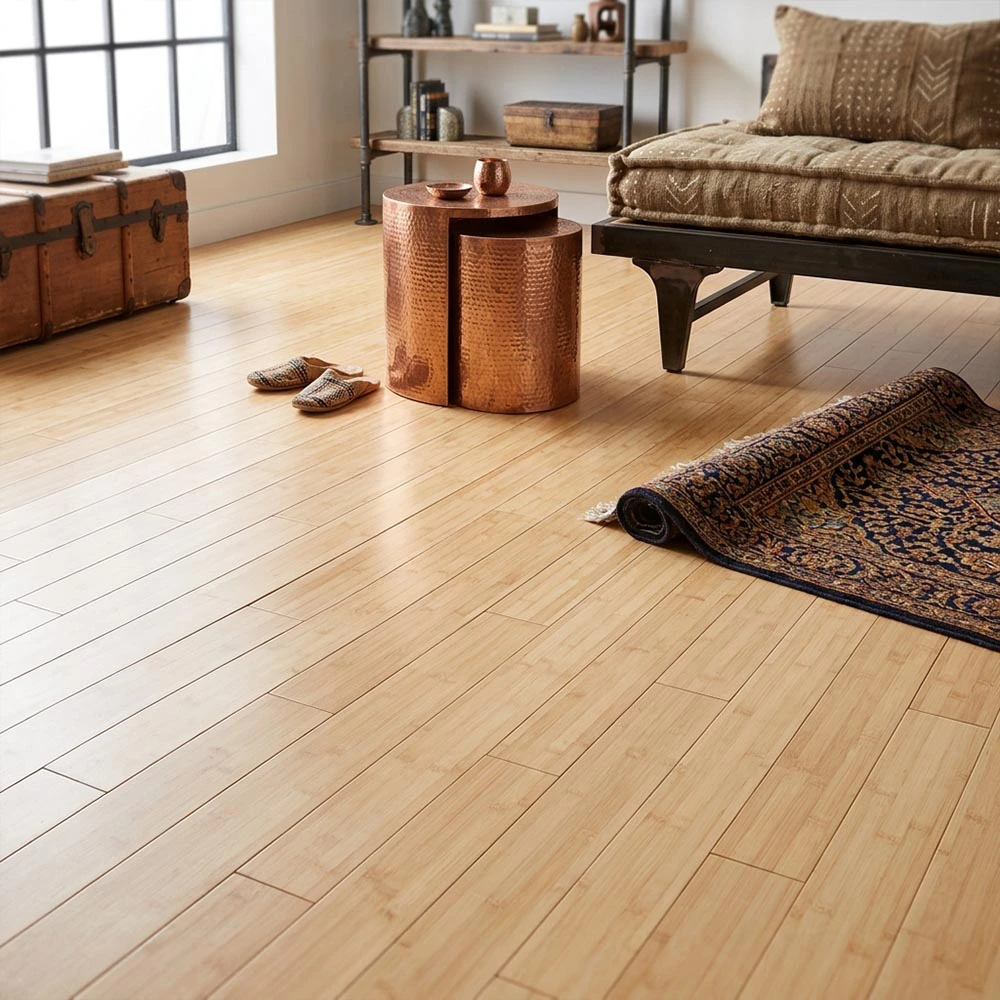 PARQUET BAMBOO MASSELLO PREFINITO – BAMBOO VERTICALE – CARBONIZZATO LIGHT