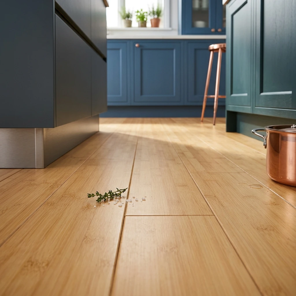 PARQUET BAMBOO MASSELLO PREFINITO – BAMBOO VERTICALE – CARBONIZZATO LIGHT
