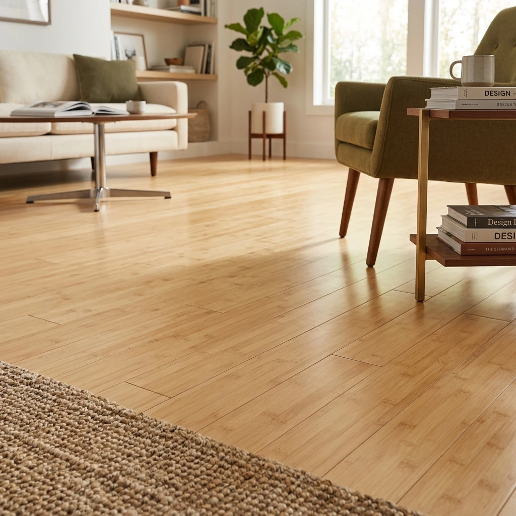 PARQUET BAMBOO MASSELLO PREFINITO – BAMBOO VERTICALE – CARBONIZZATO LIGHT