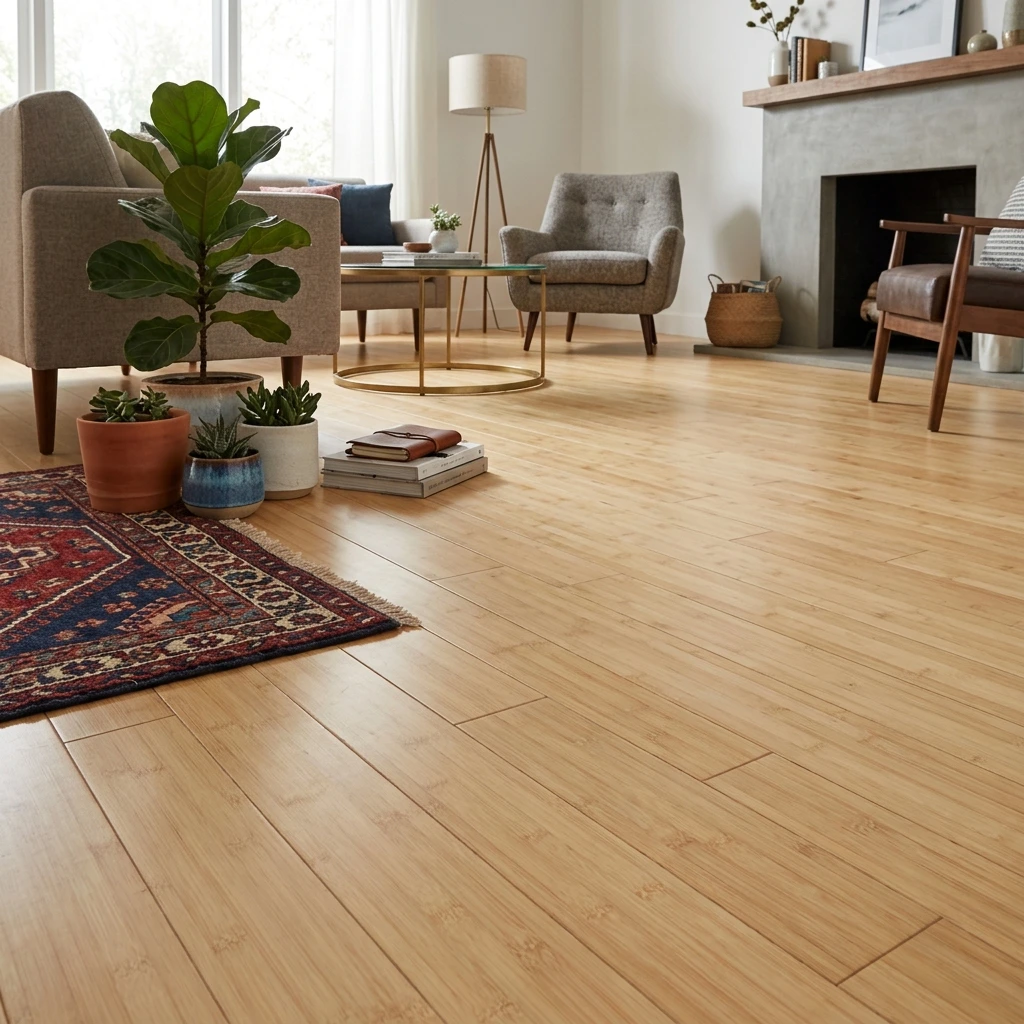 PARQUET BAMBOO MASSELLO PREFINITO – BAMBOO VERTICALE – CARBONIZZATO LIGHT