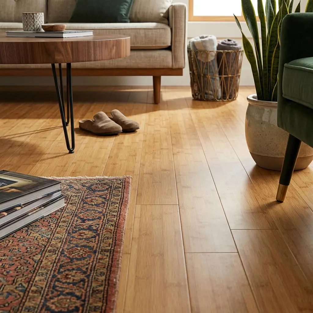 PARQUET BAMBOO MASSELLO PREFINITO – BAMBOO ORIZZONTALE – CARBONIZZATO