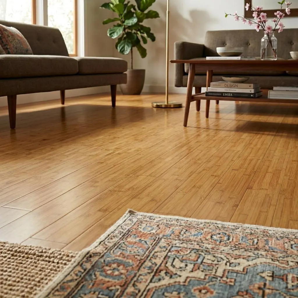PARQUET BAMBOO MASSELLO PREFINITO – BAMBOO ORIZZONTALE – CARBONIZZATO