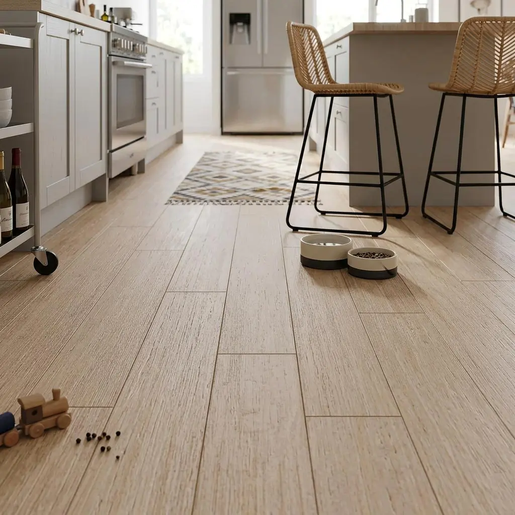 PARQUET BAMBOO MASSELLO PREFINITO – BAMBOO STRAND WOVEN BIANCO ANTICATO – SPAZZOLATO