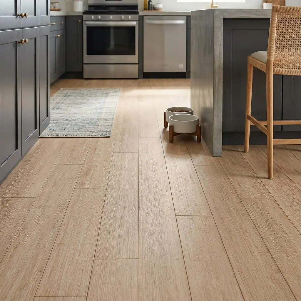PARQUET BAMBOO MASSELLO PREFINITO – BAMBOO STRAND WOVEN BIANCO ANTICATO – SPAZZOLATO
