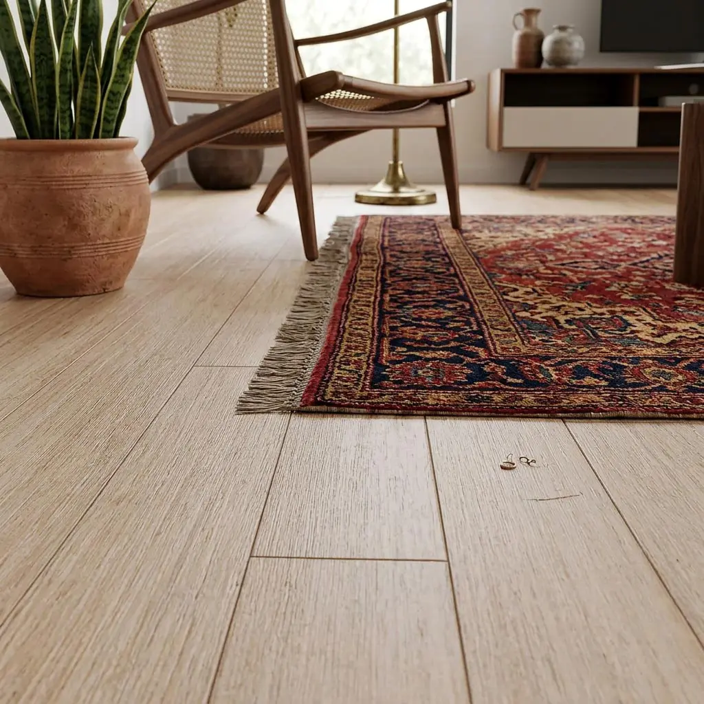 PARQUET BAMBOO MASSELLO PREFINITO – BAMBOO STRAND WOVEN BIANCO ANTICATO – SPAZZOLATO