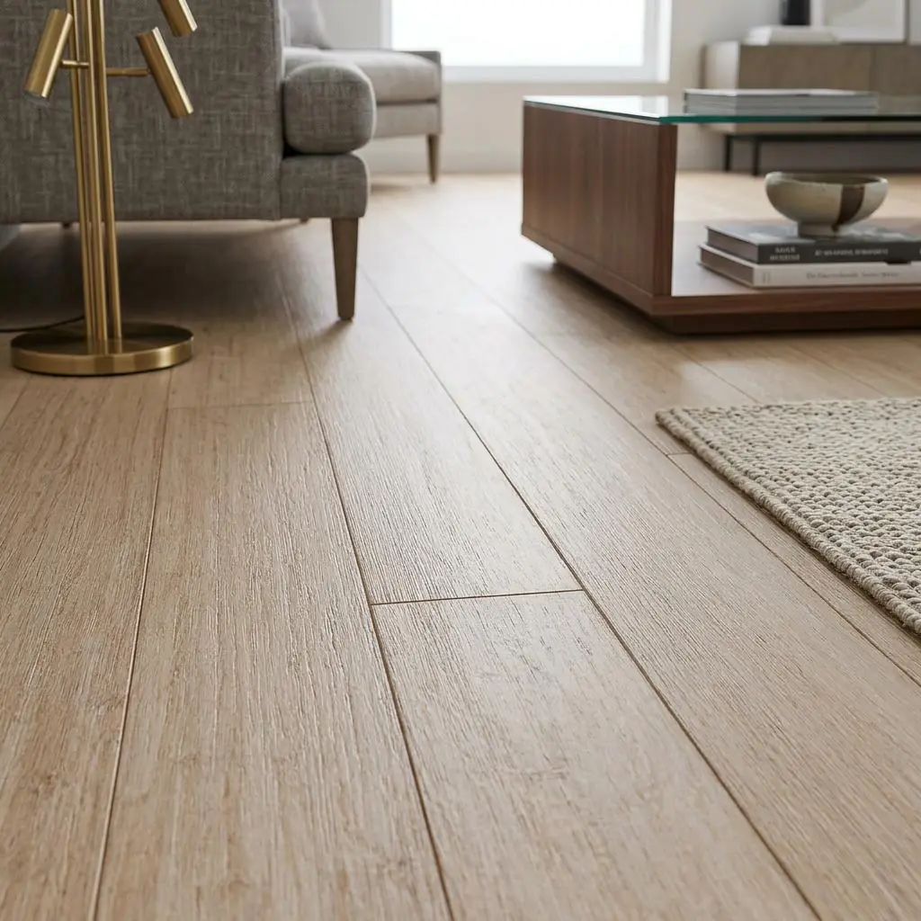 PARQUET BAMBOO MASSELLO PREFINITO – BAMBOO STRAND WOVEN BIANCO ANTICATO – SPAZZOLATO