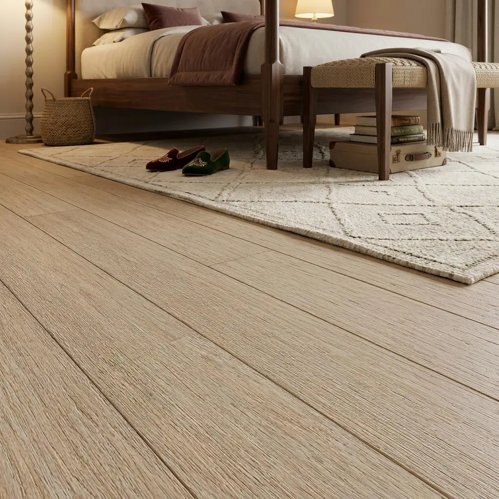 PARQUET BAMBOO MASSELLO PREFINITO – BAMBOO STRAND WOVEN BIANCO ANTICATO – SPAZZOLATO