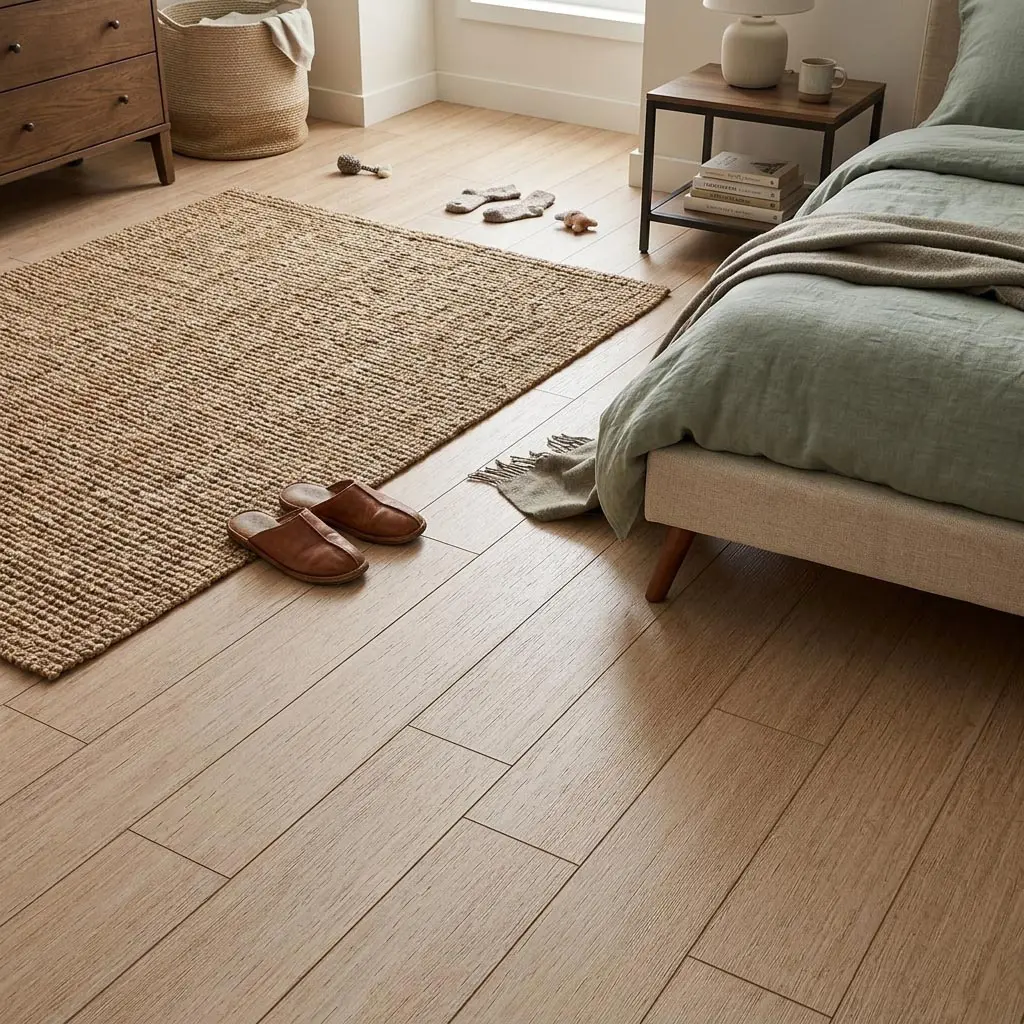 PARQUET BAMBOO MASSELLO PREFINITO – BAMBOO STRAND WOVEN BIANCO ANTICATO – SPAZZOLATO