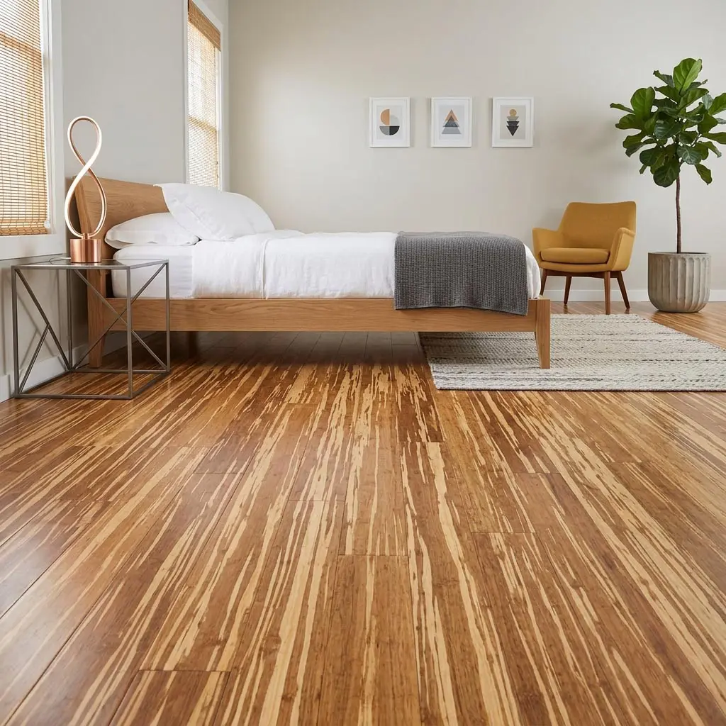 PARQUET BAMBOO MASSELLO PREFINITO – BAMBOO STRAND WOVEN TIGRE