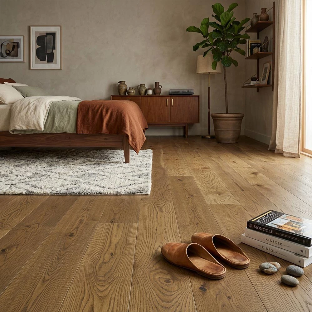 PARQUET PREFINITI – Rovere 1 Strip – Tostato – Spazzolato