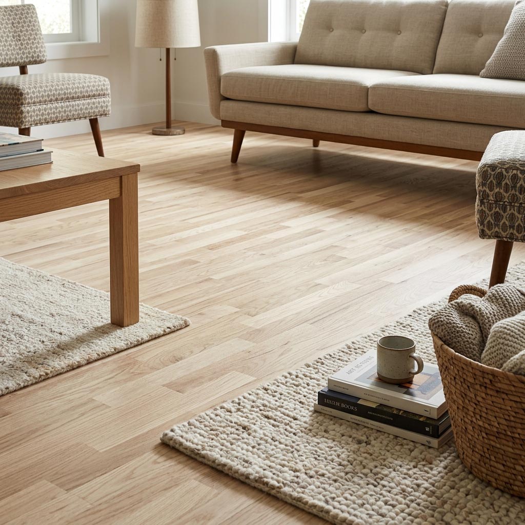 PARQUET PREFINITI – Frassino 3 Strip – Verniciato Opaco Bianco