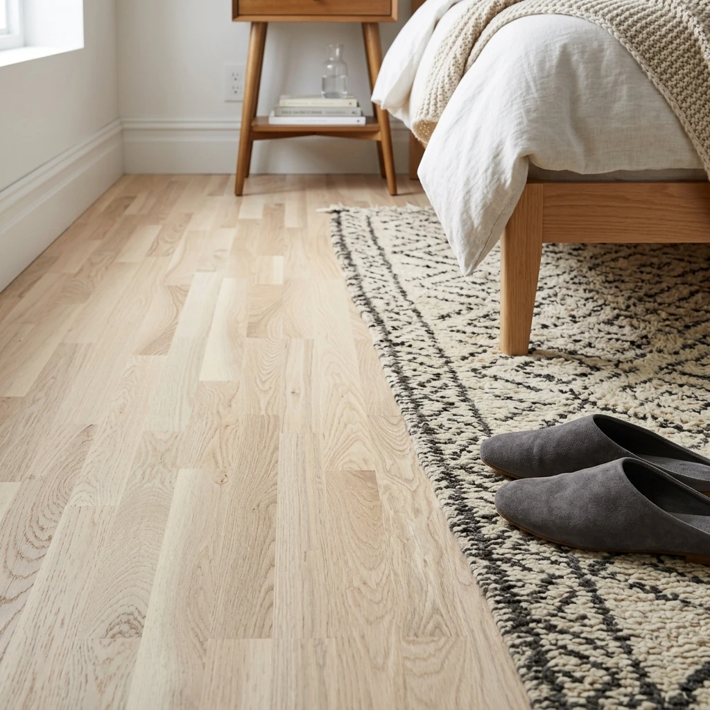 PARQUET PREFINITI – Frassino 3 Strip – Verniciato Opaco Bianco
