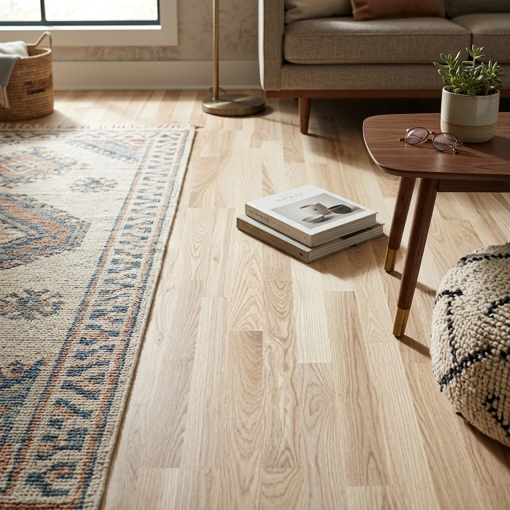 PARQUET PREFINITI – Frassino 3 Strip – Verniciato Opaco Bianco