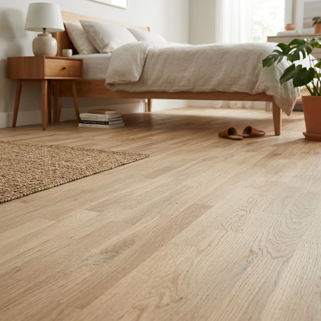 PARQUET PREFINITI – Rovere 4 Strip – Verniciato Opaco Bianco