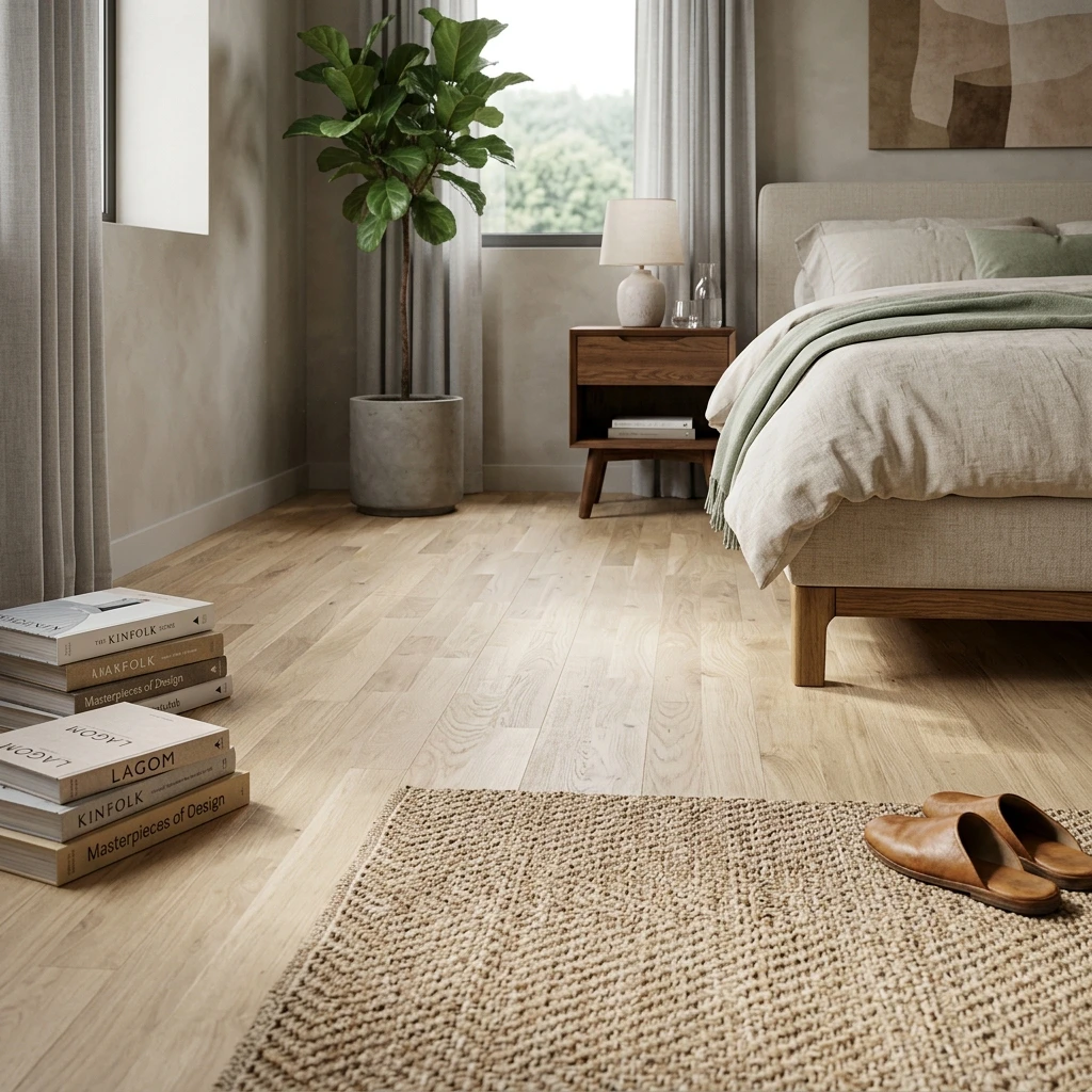PARQUET PREFINITI – Rovere 4 Strip – Verniciato Opaco Bianco
