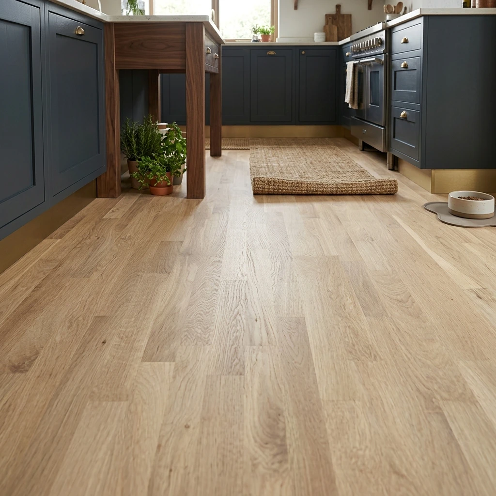 PARQUET PREFINITI – Rovere 4 Strip – Verniciato Opaco Bianco