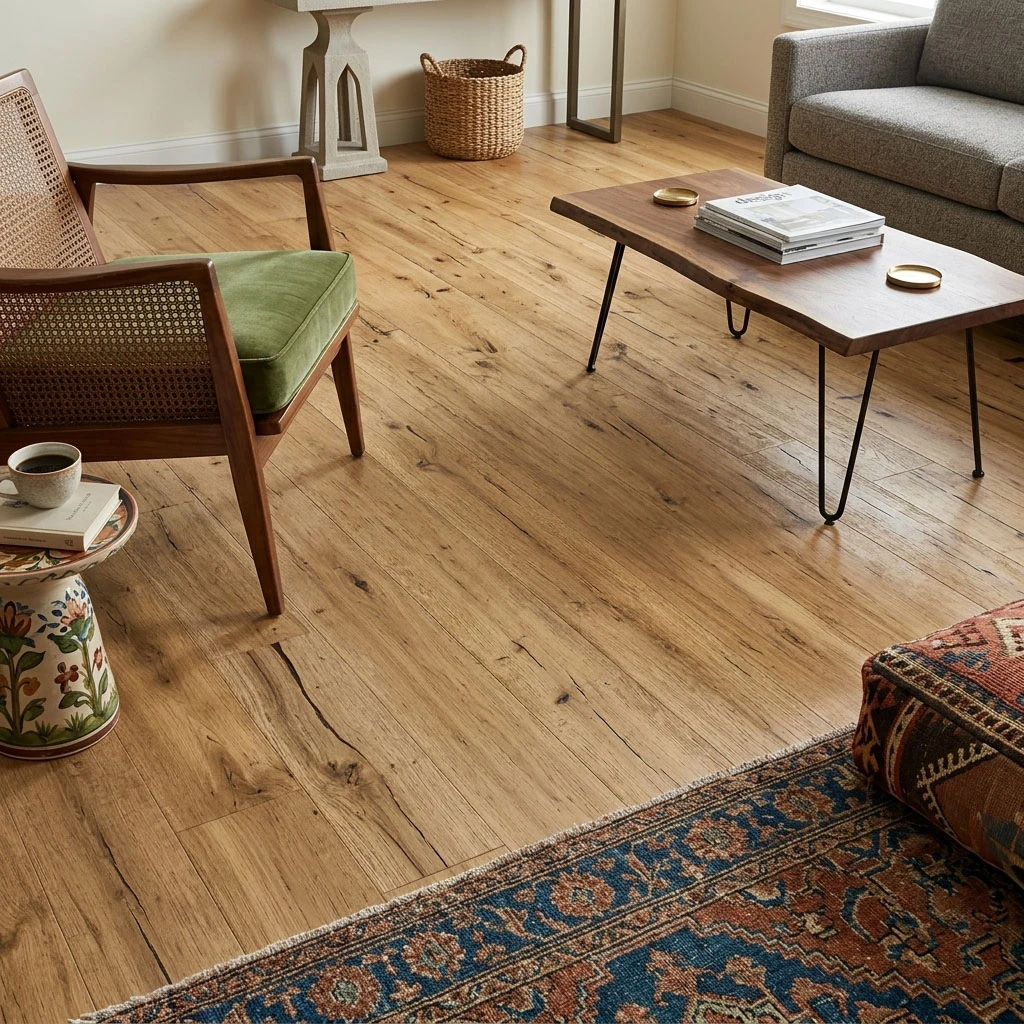 Parquet Rovere Verniciato Opaco- Naturale Rustica- 1Strip