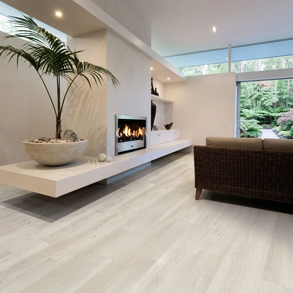 PARQUET PREFINITI – Rovere 1 Strip – Bianco – Verniciato Opaco