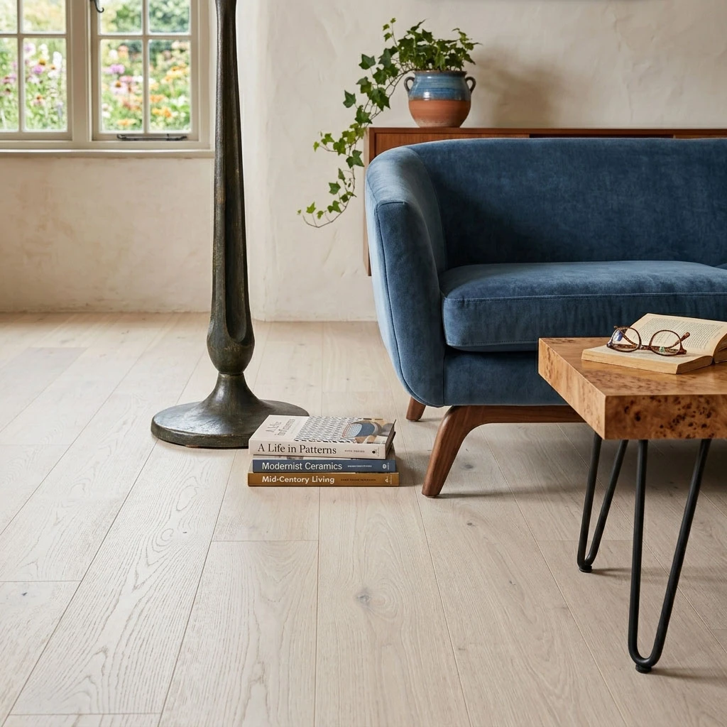 PARQUET PREFINITI – Rovere 1 Strip – Bianco – Verniciato Opaco