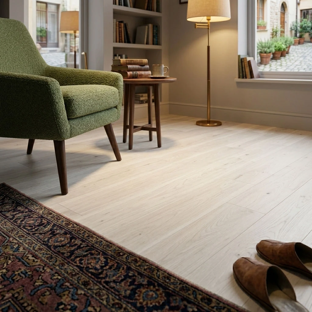 PARQUET PREFINITI – Rovere 1 Strip – Bianco – Verniciato Opaco
