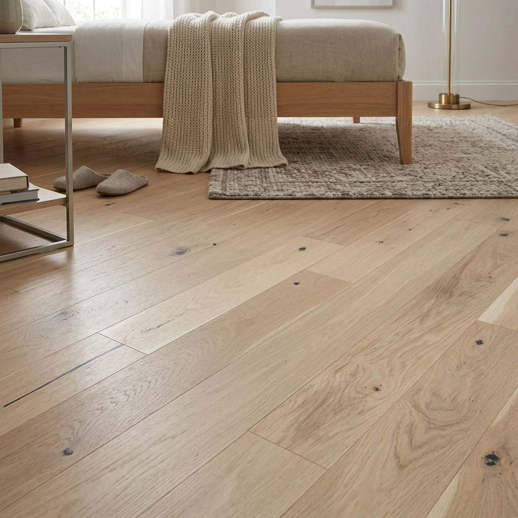 PARQUET PREFINITI – Rovere 1 Strip – Crema – Olio Bianco – Spazzolato
