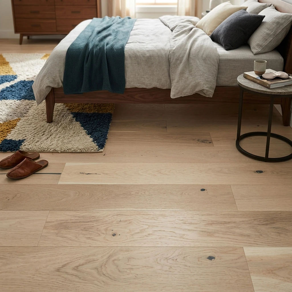 PARQUET PREFINITI – Rovere 1 Strip – Crema – Olio Bianco – Spazzolato