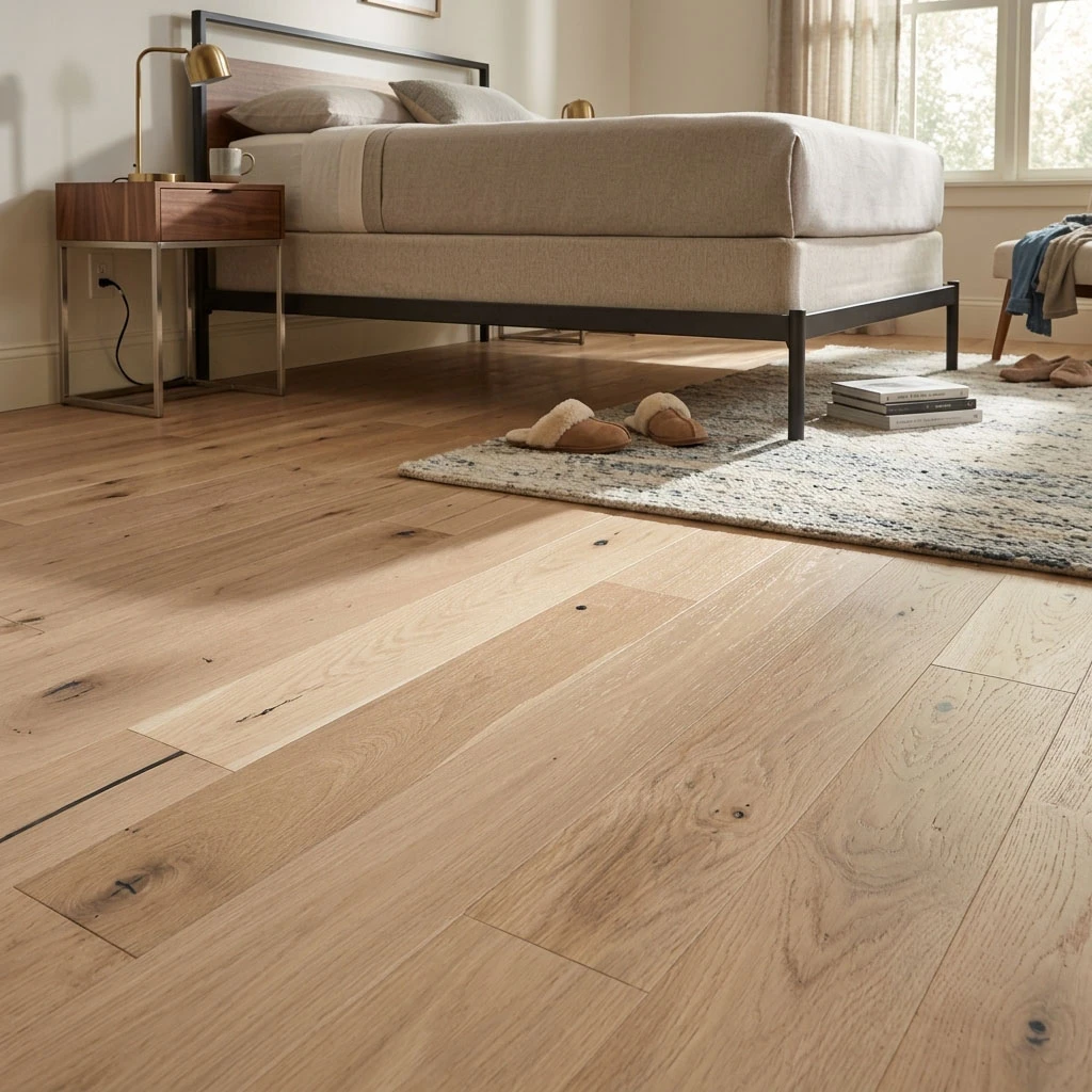 PARQUET PREFINITI – Rovere 1 Strip – Crema – Olio Bianco – Spazzolato
