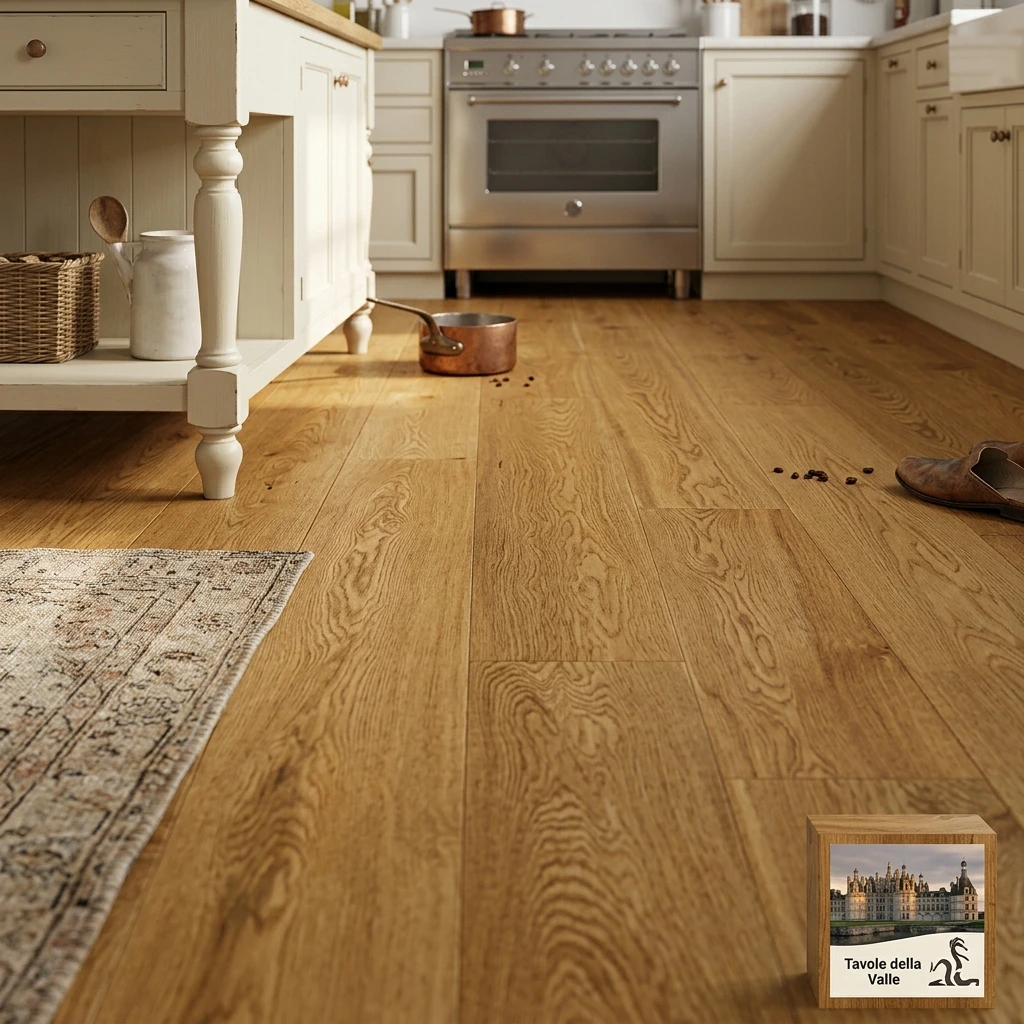 PARQUET PREFINITI – Rovere 1 Strip – Merano – Olio Cerato – Spazzolato