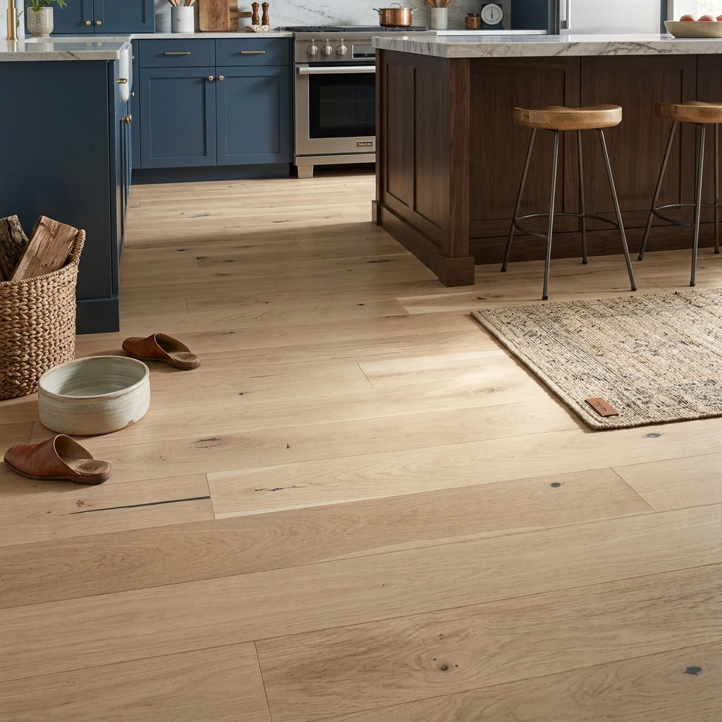 PARQUET PREFINITI – Rovere 1 Strip – Sbiancato – Spazzolato