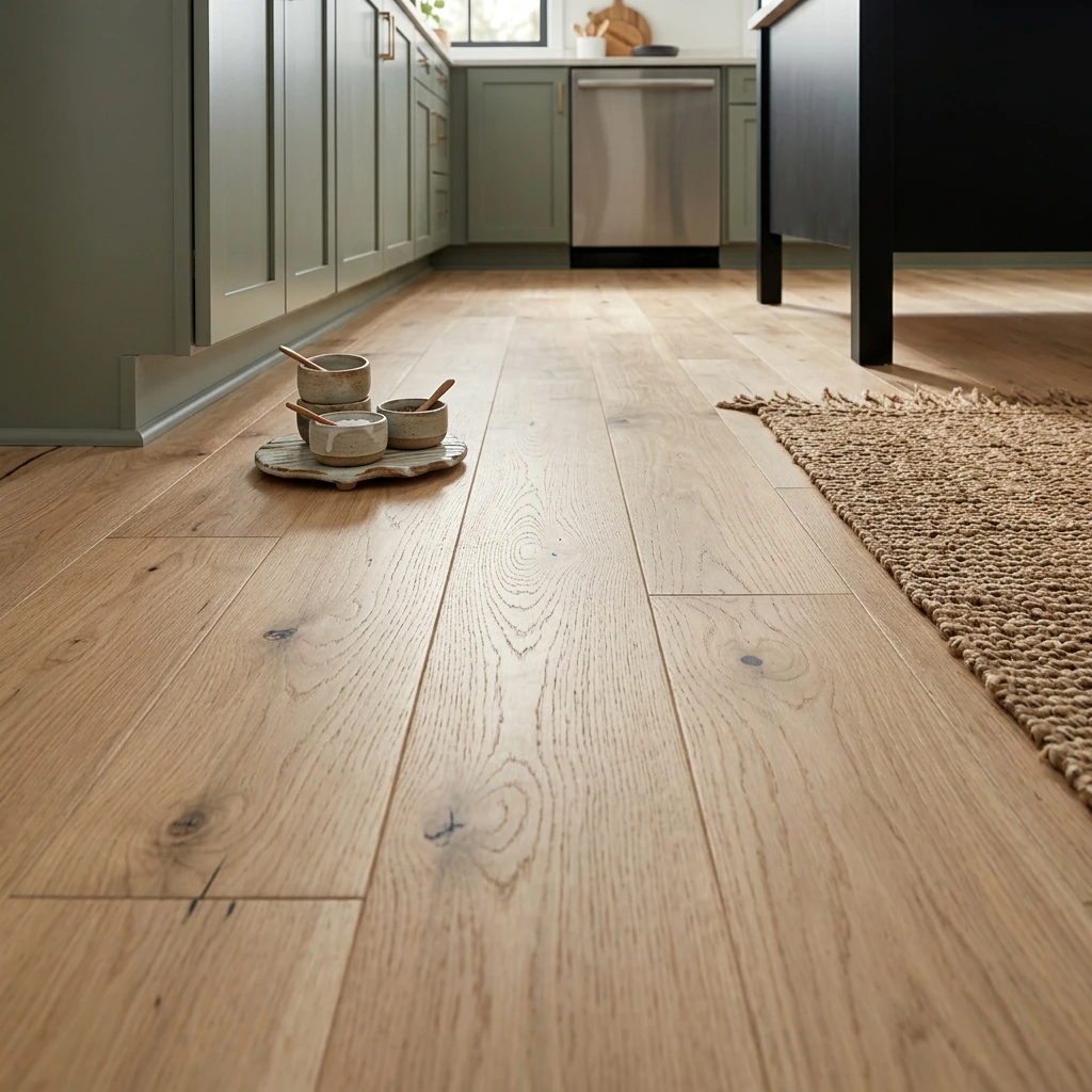 PARQUET PREFINITI – Rovere 1 Strip – Sbiancato – Spazzolato